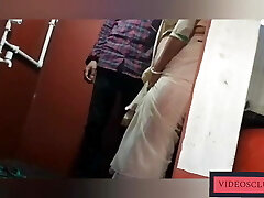 Indian Village Wife Pulverize in Bathroom Sex with horny husband 