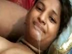 Indian Pregnant Prostitute tearing up 2 Men
