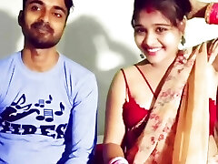 Latest Desi couples hindi chudai mms video small melons bhabhi