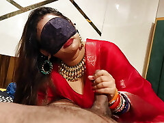 Indian stepmom caught her stepson stroking with her panties and nailed her