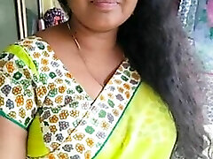 Telugu wife Lamala shows her figure