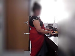 Indian Disha Humped in Kitchen by Stepbrother