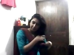 Sexy Bengali menina Em Shalwar em Masturbação