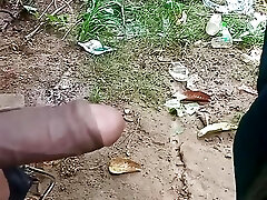 Indian sweetheart Desi bhabhi forest outdoor hard-core Sex video