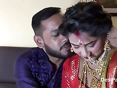 Newly Married Indian Girl Sudipa Xxx Honeymoon First night sex and internal ejaculation - Hindi Audio