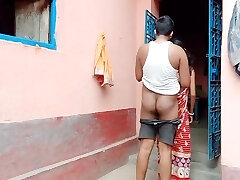Village Bhabhi Alone In Home Outdoor Sex Video