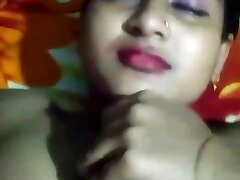 Beautiful village wife super-steamy big funbags pressing very romantic her dever latina pussy fuck-stick toch feeling is desi indian with simmpi