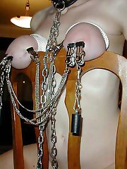 extreme bondage tit torture xxx