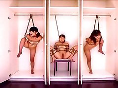 Rope tied Orientals Fucked, Sucked and Licked!