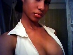 Black honey with perfect tits camwhoring