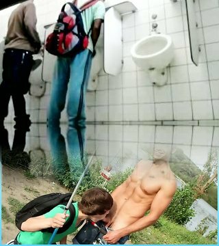 Геї Туалет Порно
