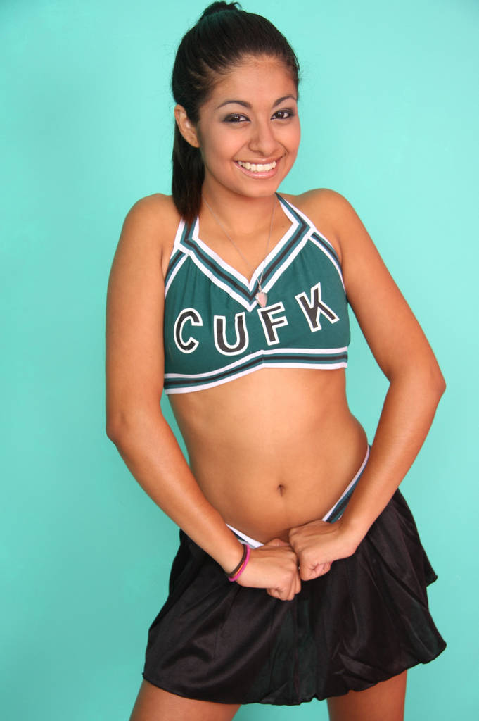 Cheerleader Ruby Rayes Blowjob