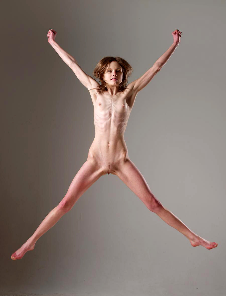 Extremely Skinny Naked Women