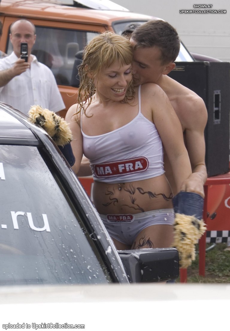 Enjoy hard nipples sticking under girls wet bikinis pic