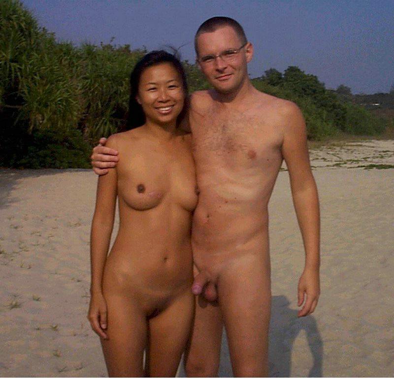 Nude with friends