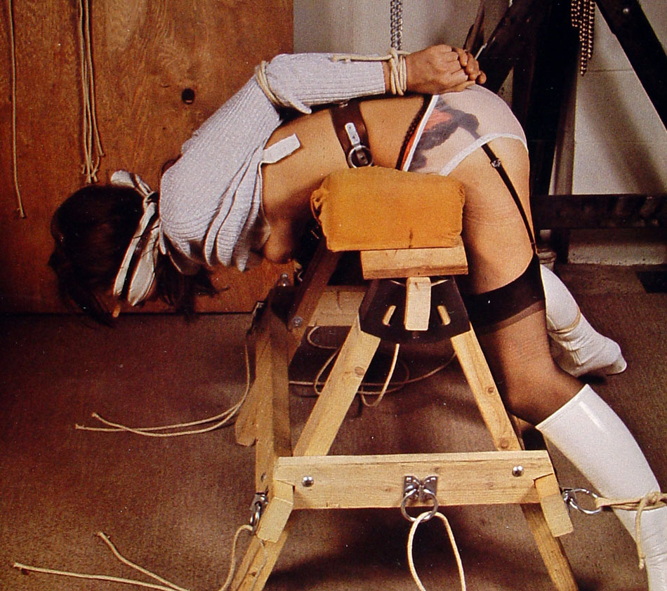 vintage bondage drawing