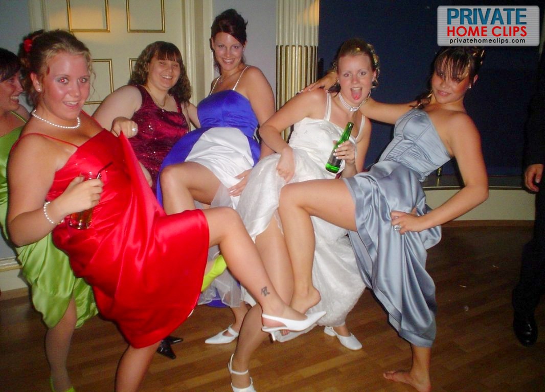 Prom night ends up in girlfriends sex party