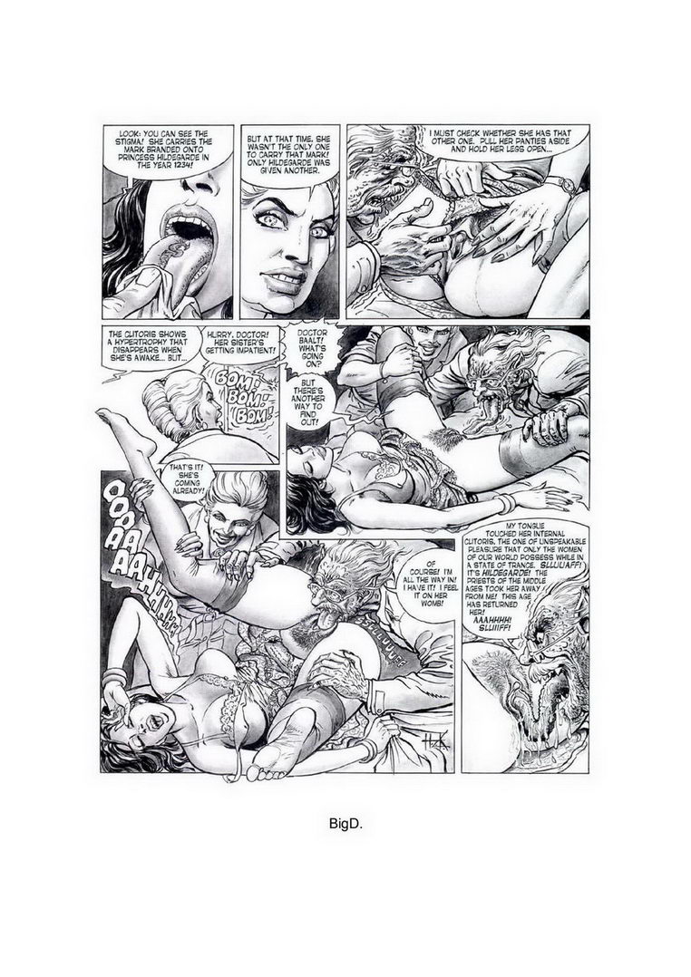 Cruel BDSM comics - Hilda 1