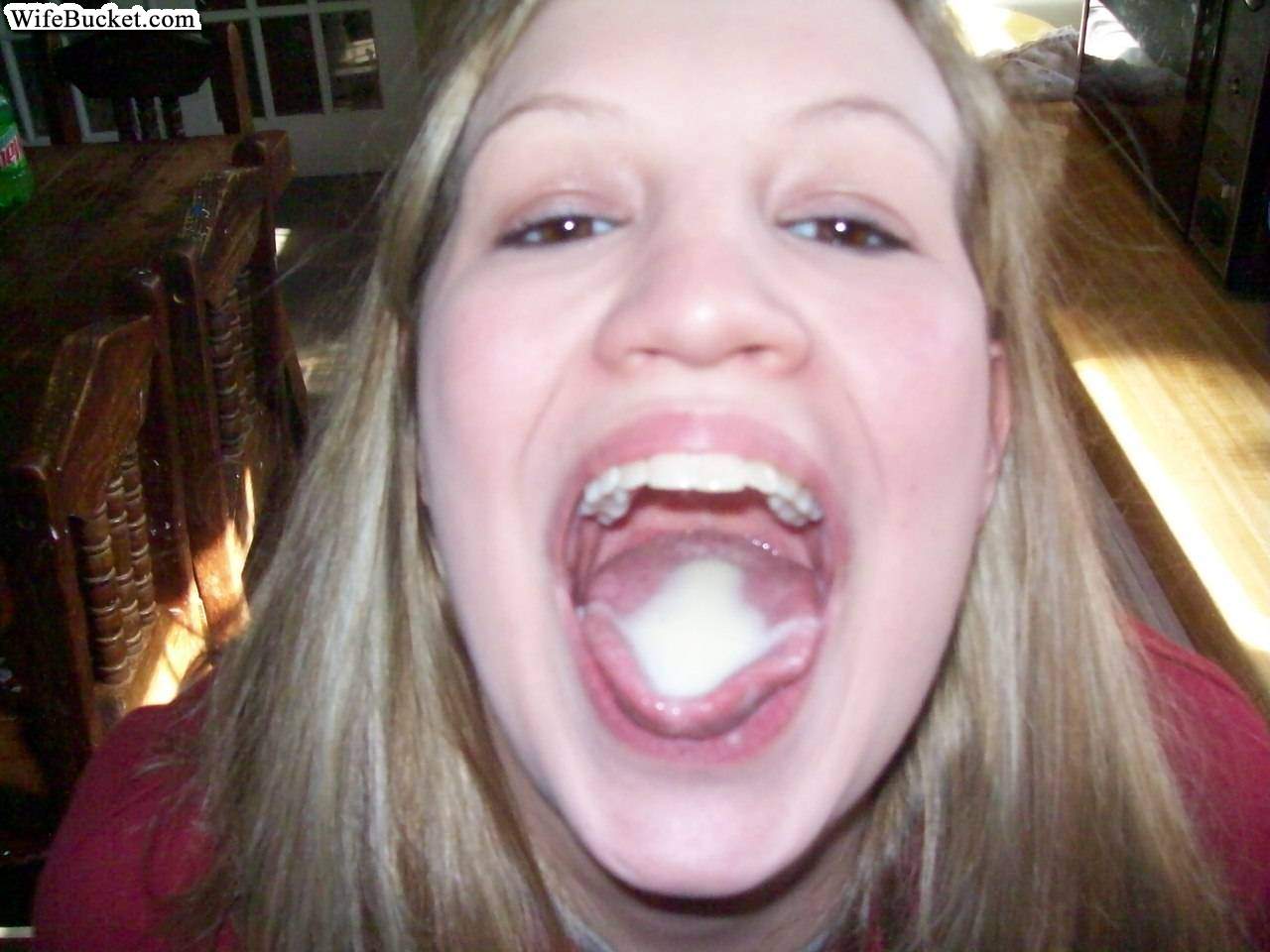 Sexy and real amateur wives suck cocks on camera