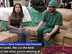 Doctor cndid foot3 Fucks Aria Nicole In Exam Room Testing Out A New Camera For GirlsGoneGynoCom!