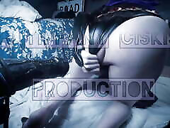Butt Girl Tiffany Ciskiss As Raven Fucking Sissy Ass On Xxl Manolith Dildo Grey Skin Version Pt 2