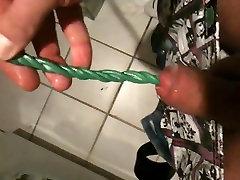 Sounding my cock hard Sounding my cock hard