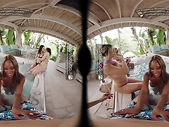 Join hot wife husbend sex in moring in Tulum VR Porn