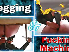 Spanking, Pegging & Fucking Machine! Femdom Bondage gary vidio Anal Prostate Discipline Real Homemade Amateur Couple Female Domination