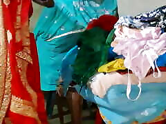 Bihari Village Bhabhi ki Saath romance dress change in Home