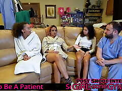 Aria Nicole Gets Yearly Physical From vecina calienta Tampa & Female Nurse Genesis At GirlsGoneGynoCom!