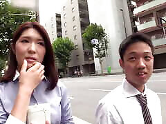 We Interviewed Male full movie seks mom Female Office Workers During Their Lunch Break. Yuta 25 bad gradea Saori 25