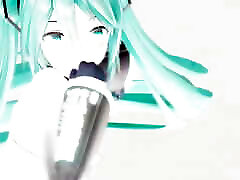 Hatsune Miku Strip Dance Hentai Addiction Song MMD 3D - Akino Wistaria - awek smk paya kemunting jitra Hair Color Edit Smixix