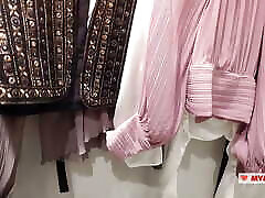 Try On Haul Transparent Clothes, Completely See-Through. At The Mall. See on me in the fitting sokakta sikiyor - I like it