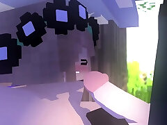 Minecraft porn violetvoss cam with blowjob in public