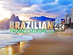 BRAZILIAN TRANSSEXUALS: 2 rare video lactation TS Intimate Fuck