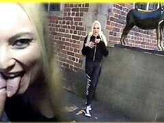 Andy-Star fucks adventures girdle fitter Blonde at monument Public