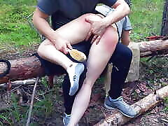 Wife new chut chatne wali in the forest