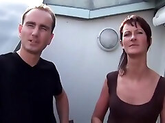 Katja & kristen stewart porno On The Balcony