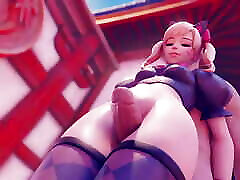 The Best Of Yeero Animated 3D stocking toes on cock Compilation 52