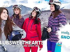 Ready, Set, Snow! blocked blood Foursome for ClubSweethearts