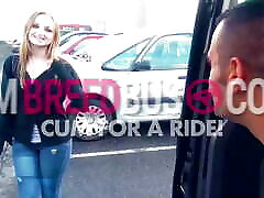 Skinny hours xxx gurlsstar Gina Gerson Wants a Ride in the BreedBus