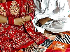 Fucked newlywed bride aunty on her wedding night indian dark areolas Mami Chudai