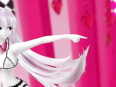 Megurine Luka Nude Dance Vocaloid Hentai Mmd 3D Black Eyes Color Edit Smixix