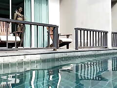 Beauty in Shiny Pantyhose Lured a Stranger Into Sex