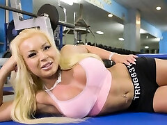 Cumshot on feet in fishnet stockings after foot sex