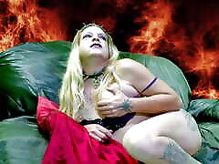 HOUSE OF WHORRORS NEW VID Mistress Cyanide Sexy Tease SAMHAIN Stream Announcement