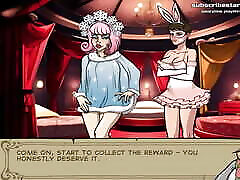 Big Tits Bunny Girl Throat Fucked By Old Man On New Year - Witch Hunter Trainer - Hentai Cartoon Porn - 13