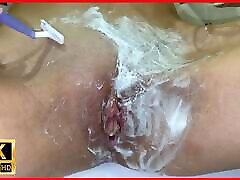 Shaving unshaven moonshine gothic whore close-up! Cute blonde with natural tits! POV! Shaving unshaven moonshine gothic whore close-up! Cute blonde with natural tits! POV!