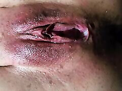 Hubby making me squirt and giving creampei