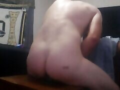 Sissy loves his BBC dildo Sissy loves his BBC dildo